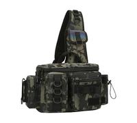 Générique da - Esca Gear Tackle Storage Rod Holder Gear Holder - Borsa a | tracolla resistente all'acqua per il campeggio all'aria aperta, l'escursionismo, la , Grande, G,