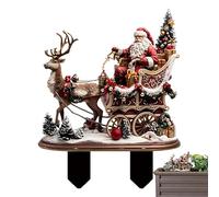 Générique da Giardino in Acrilico - Natalizi 2D in Acrilico per Esterni | Decorazioni realistiche per Esterni Prato vasi da Fiori Patio Paesaggio