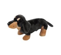 Générique Dachshund Plush Toy, Sausage Dog Pillow, 25 x 10 x 15 cm, 9,84 x 3,94 x 5,91 cm, Cartoon Puppy Cushion, Soft Stuffed Animal, 9,84 pollici Size, for Kids Sleep, Nursery, Bedroom Decoration