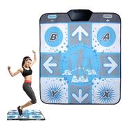 Générique Dance Mat, Sensitive Touch Electronics Pad, 37,4 x 31,5 pollici Portatile Game Blanket, Reusable Dancing Challenge Rug for Workers, Housewives and Students