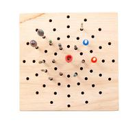 Générique Dart Holder Wall Mount, Tabletop Organization Accessory, Wooden Soft Dart-displaying Rack, Skewers Display Stand Ampia Capacità per Studios Game Rooms Playroom Home Bedroom Living Room