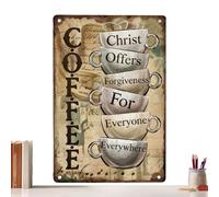 Générique d'arte cristiana d'arte religiosa sul perdono | Versetti Biblici per decorazione da parete per soggiorno, casa, cucina, camera da letto, sala da pranzo, ristorante, hotel