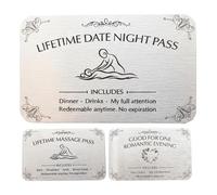 Générique Date Night Cards, Coppie Game Cards, Romantic Activity Deck Funny Love Challenge Set, for Valentine Party Husbands Wives Boyfriends Girlfriends Relationship Bonding Fun Ideas 2.75x2.16in