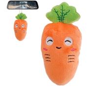 Générique De Coniglio - Mini decorazione per coniglio pasquale, accessorio per giocattoli appesi, 12 cm, soffice e soffice con un adorabile costume di carota, per borse per alberi