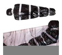 Générique Dead Body Bag Prop, Fake Corpse Decoration, Halloween Prop, Realistic Look, Lightweight Build, Foldable Design, Spooky Scene Setter, Perfect for Yard, Garden, Patio, Lawn, 35 x 20 x 150 cm