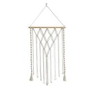 Générique Decorazione da parete Boho tessuta, decorazione da parete Boho per camera da letto, porta foto da parete per decorazione della stanza | porta cartolina appeso con clip per sala studio caffè