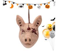 Générique Decorazione Della Testa di Halloween - A Proposito Tematiche Realistiche Appeso,Pendenti Da Sera di Halloween,per Giardino Sotterraneo Casa Infestata Cortile Esterno Interno