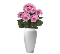 Générique Decorazione di fiori artificiali, geranio artificiale per esterni, falsi fiori artificiali simulazione estetica artistica soggiorno, camere da, sale