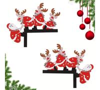 Générique Decorazione Per Il Telaio Della Porta | Estetica In Legno | 2 Pezzi Di Decorazioni Per Telaio Della Porta | Decorativo In Stile Campagna Per Camera, Bagno, Cucina, Portico, Ingresso,
