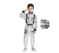 Générique Deguisement Bambino Astronauta Terra Vagabonda per Halloween Festa travestita e spettacolo panoramico con Casco spaziale per 5-14 Anni Deguisement Bambino Halloween T331