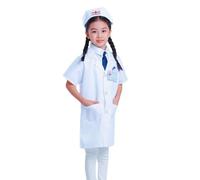 Générique Deguisement Bambino Dottore Cosplay Rule Play con Camicetta Stetoscopio per Gioco Educativo E Spettacolo Deguisement Bambino T624