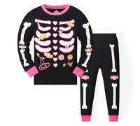 Générique Deguisement Halloween Bambino Pigiama Manica Lunga Costume per Abbigliamento Notte Confortevole Ragazzi Ragazze Festa