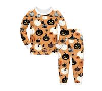Générique Deguisement Halloween Bambino Pigiama Manica Lunga Costume per Abbigliamento Notte Confortevole Ragazzi