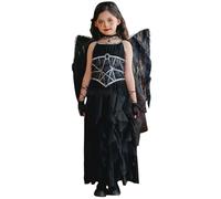 Générique Deguisement Halloween Bambino Vestito Strega Lungo Mago Demon Vampiro Ragazza Deguisement Scene Deguisement Principessa Ragazza