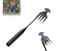 Générique Deserbatore manuale, strappare erba cattiva giardinaggio, diserbo strumento rastrello diserbo diserbatori, strumento diserbo in acciaio inossidabile per rimuovere radici cattive erbe