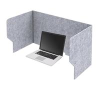 Générique Desk Divider Privacy Panel - Easy Clean Shield, Testing Dividers, Classroom Partition | Desktop Portable Guard for Dormitory Offices Library Study Table Workstation Student Focus Separation