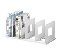 Générique Desk Document Organizer - Storage for Books | Book Detachable Storage Holder with 4 Compartments | Large Capacity Tabletop Book File Holders | Portable Bookshelf Vertical Document Organizer