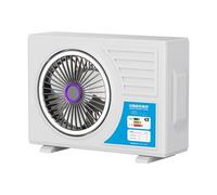 Générique Desk Fan - Multi-Mode Angolare Regolabile, Ricaricabile, Tabletop Cooling Bedside Fan,for Home Bedroom Living Room Office School Outdoor Travel Camping Fishing Picnic Summer