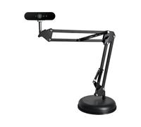 Générique Desktop Camera Stand - 21.85 inch Telescoping Boom Arm | Extendable High-Strength Phone Holder, Adjustable Video Recording Stand for Travel Business Trip, Home Outdoor and Indoor Work
