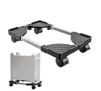 Générique Desktop Computer Host Bracket, Rolling Caster Wheels, Computer Under Desk Stand, PC Stand Holder, Floor Carpet PC Stand, PC Case Stand, Home Office PC Stand, Regolabile CPU Stand