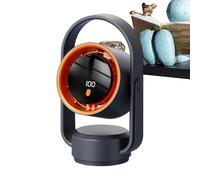 Générique Desktop Personal Fan, 5 Speed Quiet Cooling Device, Compact Nightstand Air Circulator, Portable Mini Desk Fan, For Women Men Students Travelers Home Bedroom Living Room Study Dorm Use