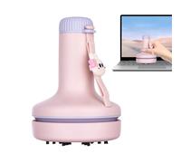 Générique Desktop Vacuum Cleaner, Small Cordless Machine, Portable Handheld Design, Batteria ricaricabile, forte aspirazione Power, Ideal for Computer Keyboards, PC Interiors, Kitchen Surfaces
