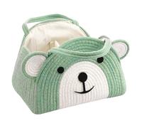 Générique Diaper Organizer Bin, Spacious Nursery Storage, Wipes Holder Container, Nursery Changing, Crib Bedside Organizer, Travel Road Pouch, Multi Purpose Basket for Daycare Room Shower Trips
