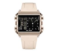 Générique Digital Watch | 50 m impermeabile Square Clock Timepiece | Impermeabile Watch With Backlight Countdown For WorkHiking Camping Fishing Sport Outdoor Running Gym Cycling