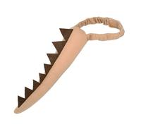 Générique Dinosaur Tail, Cute Dragon Tail With Elastic Band, Children's Non-Woven Stuffed Dinosåur ail Costume, For Girls Boys Dinosaur-Themed Parties, 1 Taiors