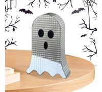Générique Discoteca Ghost Decor - arredamento vassoio multilivello di Halloween per accessori | Decorazione di Vacanza Spooky per la Camera da letto scaffale Bibelle del salone dell'ufficio |