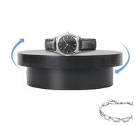 Générique Display Turntable Motorized - USB Powered Turntable | Motorized Display | Supporto girevole elettrico | Rotazione Cup Turner Crafts Jewelry Glitter Cups Photograph