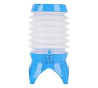 Générique Distributore di acqua pieghevole - PP, 3,5 l | Campeggio pieghevole, risparmio di spazio robusto con rubinetto a maniglia, supporto stabile - eventi all'aperto, opzioni 5,5-9,5 l 230-530 g