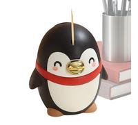 Générique Distributore Di Denti | Cute Semi-Automatico Di Stoccaggio | Contenitore Per Denti Da Cucina,per Casa, Ristorante, Campeggio, Picnic, Festa, nero e bianco, Se référer au descriptif