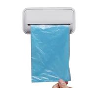 Générique Distributore di sacchetti della spazzatura | Porta sacchetti per biancheria - Dispenser di sacchetti per rifiuti ad ampia apertura per bancone del bagno, cucina, armadio, dormitorio