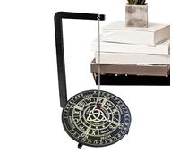 Générique Divinazione Board- Crystal Display Stand. Display Stand Shelf | Witch Creative Wooden Shelf for Pendant Necklace Jewelry Ornament Tabletop Home Meditation