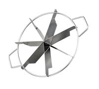 Générique Divisore per torta - tagliapasta in acciaio inossidabile | Rotondo & Pie Marker Slicer Divider di parte uguale | CAKKE DIVIDERR CUTTER - GADIGETTI DI CUIA per una divisione precisa uniforme