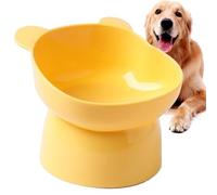 Générique Dog Bowls - Slanted Elevated Dog Bowl | Raised Pet Food Dish | Elevated Dog Bowls, Anti Overturning Tilted Elevated Water Bowls, Feeding Dishes For Pet Cat, Puppies, Gatti, Dishwasher Safe