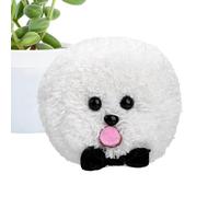 Générique Dog Craft Kit Beginners, Plush Puppy, Making Craft, 2,64 x 2,87 x 2,09 Inch, Graphic Tutorial, Handmade Animal Decoration for Kids and Adults, Includes Ball Maker