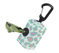 Générique Dog Poop Holder, Portable Pet Leashes Storage, 2,76 x 1,97 x 1,77 in Multifunctional Poop Bag Carrier, Design durevole con clip per passeggiate, viaggi, e uso esterno, blu, Se référer au
