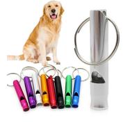 Générique Dog Whistle to Barking - Barking Control Device | for Training with Keychain Prevent Lost Pets