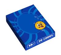 Générique Domande Card, Answers Party Game, Conversation Starter Social Fun Challenge Mode Strategy Card for Compete with Your Friends to Win These Challenges 3,5 x 2,52 pollici