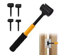 Générique Door Hinge Gap Adjustment Wrench - Heavy Duty Door Repair Tool | Heavy Duty Hinge Adjuster For Professionals Beginners | Safety Hinge Tool | Cabinet Alignment Spanner