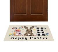 Générique Doormat - Welcome Outdoor Indoor Mats | Happy Easter Welcome Mats for Front Door | Happy Easter Welcome Mats for Front Door Happy Easter Welcome Mats for Front Door