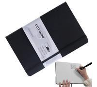 Générique Dot Grid Notebook - Durable Gridd Journal | Dotted Journal Notebooks, Dot Grid Hard Cover Notebook, Thick Paper with Fine Inner Pocket, Executive Notebookk for Students