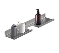 Générique Draining Sponge Holder | Sink Drain Rack Behind Faucet | Carbon Steel Space-Saving No Drill Wall Drainage Tray for Utensil Brush Cup Counter Organization