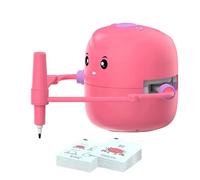 Générique Drawing Robot Kids, Educational Interactive Toy, 4,33 x 4,92 in Stem Learning Robot, Autentico Includes 100 Word Cards, Kid-Friendly Design Build for Boys and Girls