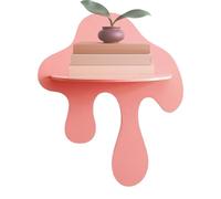 Générique Dripping Wall Shelves, Decorative Floating Rack, Book Plant Display Shelves, Contemporary Storage Design, Sturdy Secure Mount Functional Home Accessory for Nursery