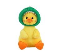 Générique Duck Plush - PP Cotton Duck Stuffed Animal | 9.84 pollici Yellow Duck Stuffed Doll with Hat, Cute Plush Toy, Decorazione Stuff, Toy Throw Pillow, Sofa, Cushions, Sleeping Buddy for All