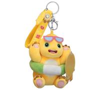 Générique Durante la peluche del drago giallo - Decorazione domestica divertente, accessorio di portatile per borse | Giocattoli di peluche del drago giallo, giocattoli di peluche dei cartoni
