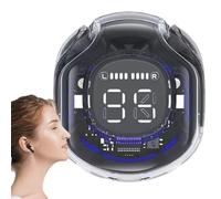 Générique Earbuds Wireless Noise Cancelling, Noise Cancelling Wireless Earbuds, in-Ear Earphones with Digital Display, 5.3 Long Playtime Earpiece, Wireless Headset for Sports Fitness, Headphones